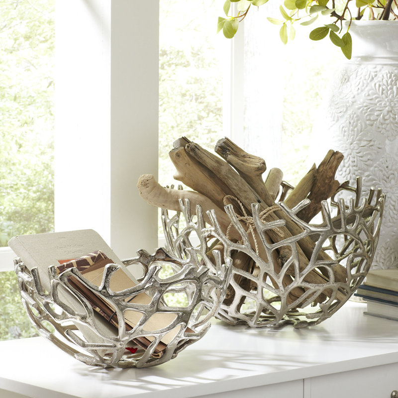 Blairstown Coral Decorative Bowls & Reviews Birch Lane